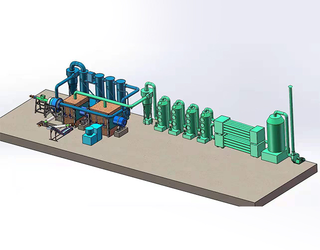 煤沥青热解炭化处理设备